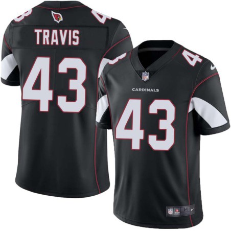 Cardinals #43 Ross Travis Stitched Black Jersey