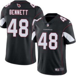 Cardinals #48 Chuck Bennett Stitched Black Jersey