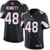 Cardinals #48 Chuck Bennett Stitched Black Jersey