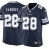 Cowboys #28 Norm Granger Vapor Limited Jersey -Navy