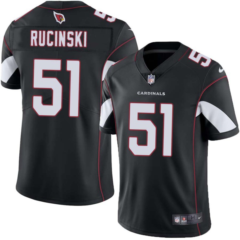 Cardinals #51 Ed Rucinski Stitched Black Jersey
