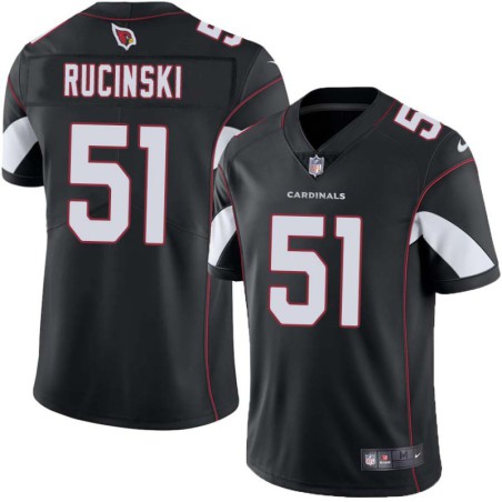 Cardinals #51 Ed Rucinski Stitched Black Jersey