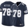 Cowboys #78 John Meyers Vapor Limited Jersey -Navy