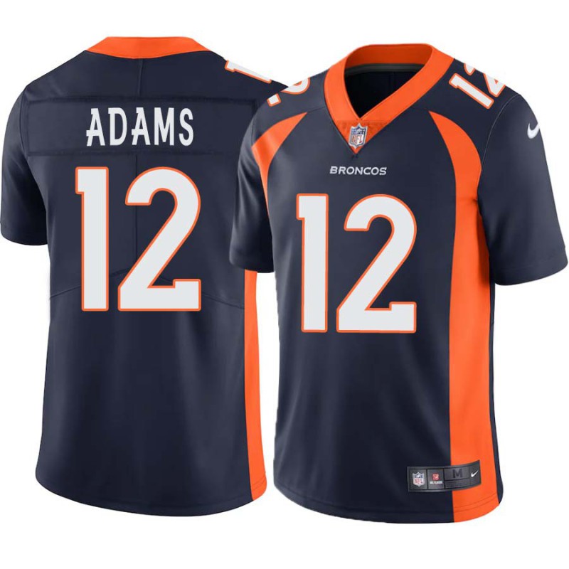 Charlie Adams #12 Broncos Navy Jersey
