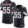 Cardinals #55 Darryl Blackstock Stitched Black Jersey