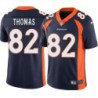 Zach Thomas #82 Broncos Navy Jersey