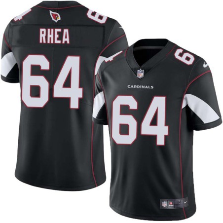 Cardinals #64 Floyd Rhea Stitched Black Jersey