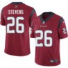 Matt Stevens #26 Texans Stitched Red Jersey