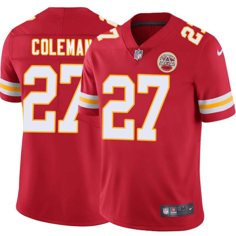 Kurt Coleman #27 Chiefs Football Red Jersey Kurt Coleman #27 Chiefs Football Red Jersey