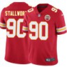 Taylor Stallworth #90 Chiefs Football Red Jersey