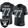 Ricky Lumpkin #77 Raiders Team Logo Black Jersey