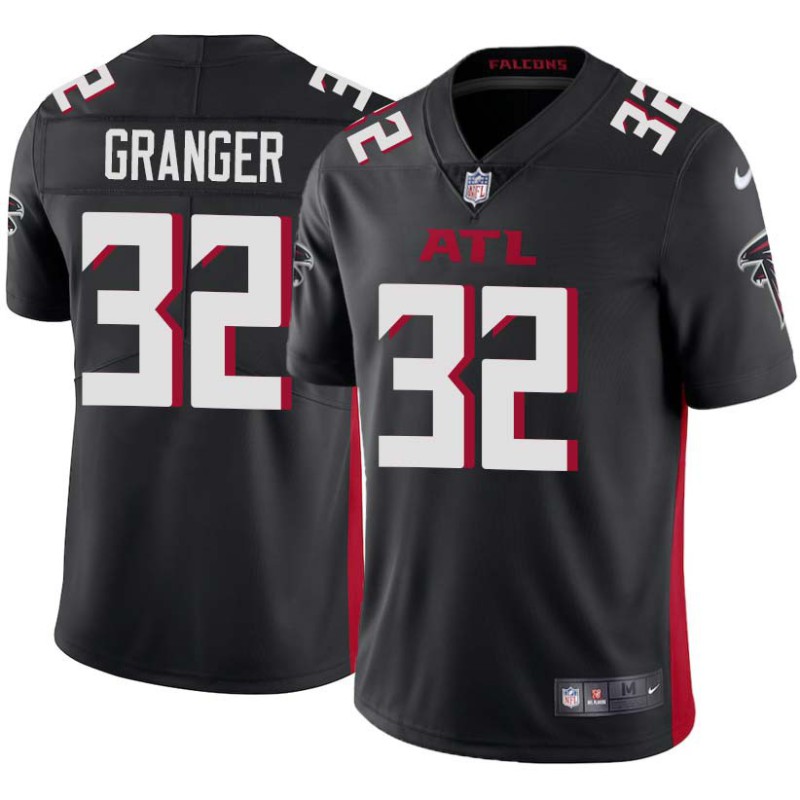 Falcons #32 Norm Granger Football Jersey -Black