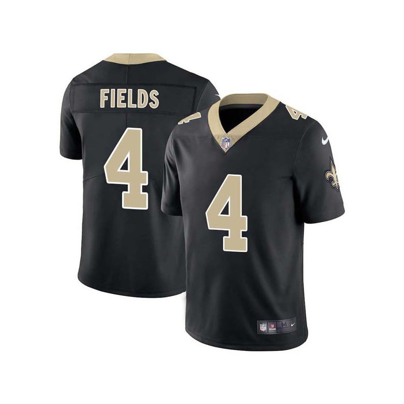 Brandon Fields #4 Saints Authentic Black Jersey