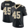 Israel Byrd #45 Saints Authentic Black Jersey