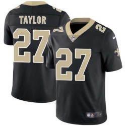 Alontae Taylor #27 Saints Authentic Black Jersey