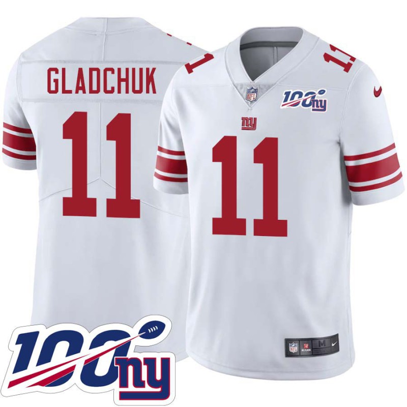 Giants #11 Chet Gladchuk 2024 100 Year White Jersey Giants #11 Chet Gladchuk 2024 100 Year White Jersey