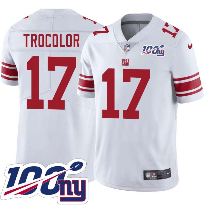 Giants #17 Bob Trocolor 2024 100 Year White Jersey Giants #17 Bob Trocolor 2024 100 Year White Jersey