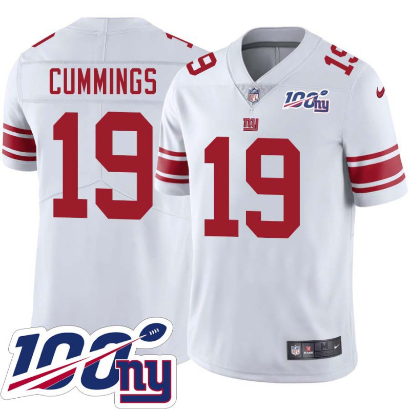 Giants #19 Mack Cummings 2024 100 Year White Jersey Giants #19 Mack Cummings 2024 100 Year White Jersey