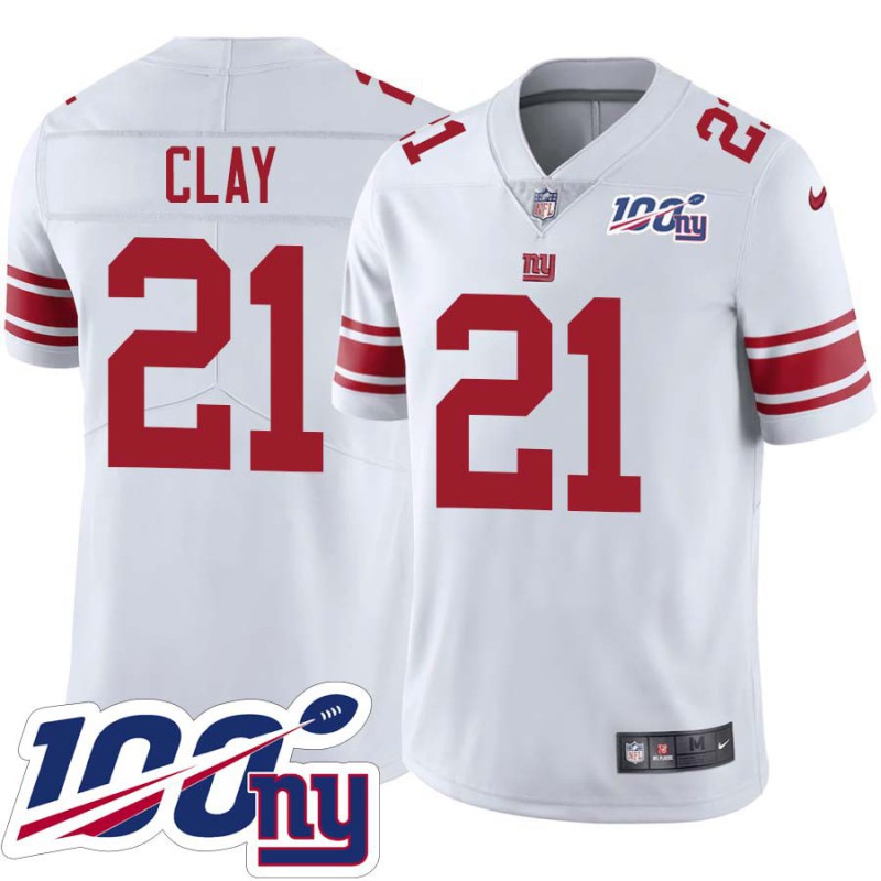 Giants #21 Roy Clay 2024 100 Year White Jersey Giants #21 Roy Clay 2024 100 Year White Jersey