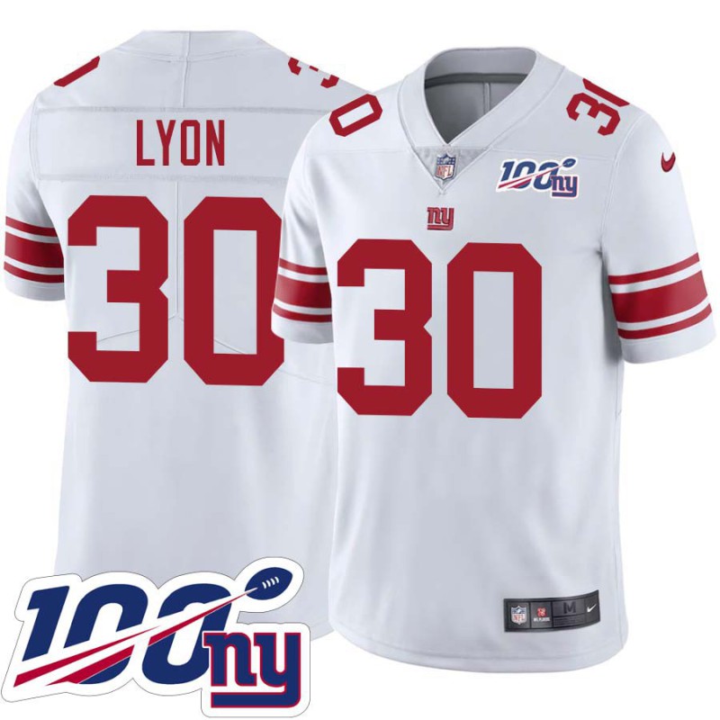 Giants #30 Babe Lyon 2024 100 Year White Jersey Giants #30 Babe Lyon 2024 100 Year White Jersey