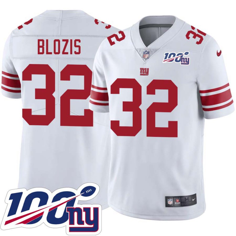 Giants #32 Al Blozis 2024 100 Year White Jersey Giants #32 Al Blozis 2024 100 Year White Jersey