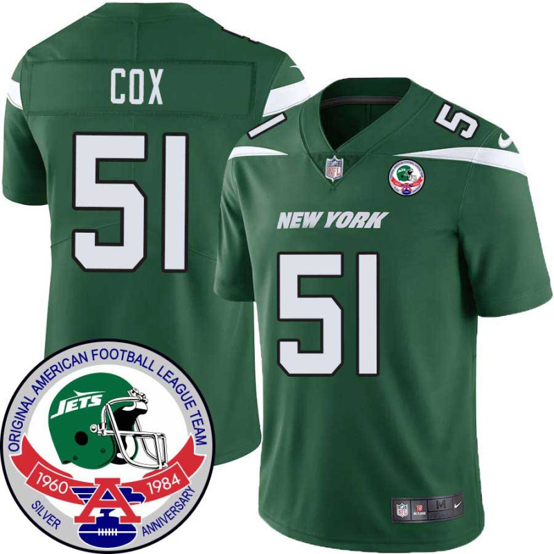 Jets #51 Bryan Cox 1984 Throwback Green Jersey Jets #51 Bryan Cox 1984 Throwback Green Jersey