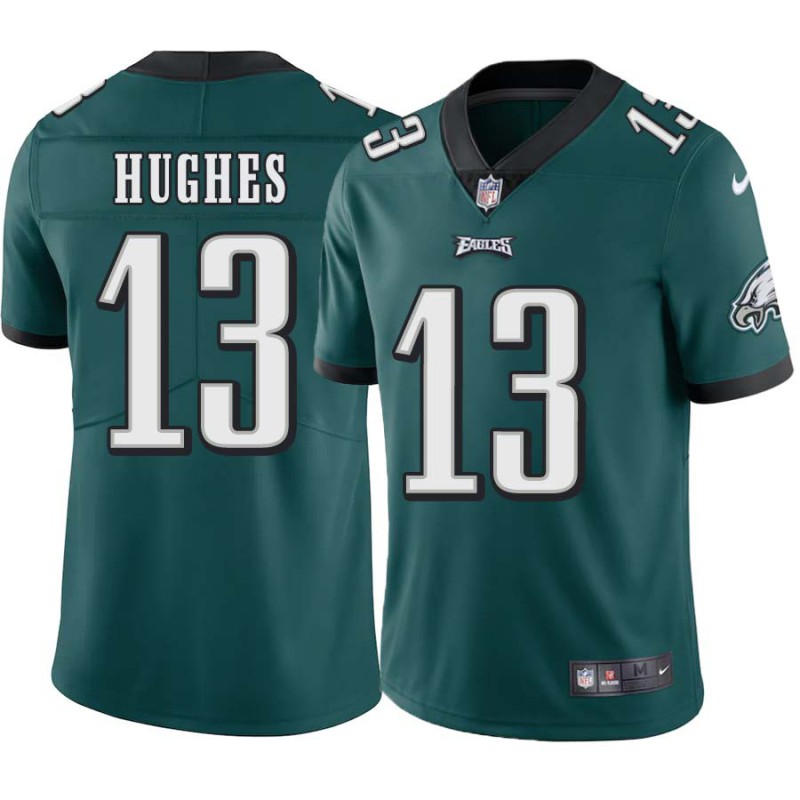 Chuck Hughes #13 Eagles Cheap Green Jersey Chuck Hughes #13 Eagles Cheap Green Jersey