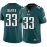 Jack Banta #33 Eagles Cheap Green Jersey