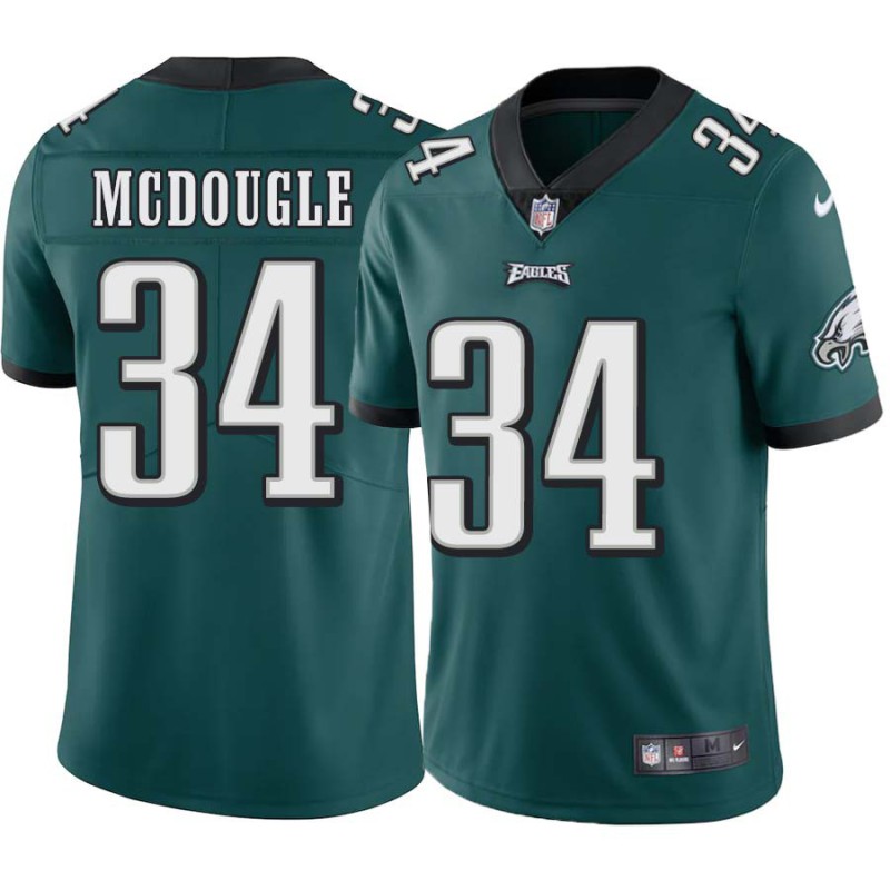 Dexter McDougle #34 Eagles Cheap Green Jersey Dexter McDougle #34 Eagles Cheap Green Jersey