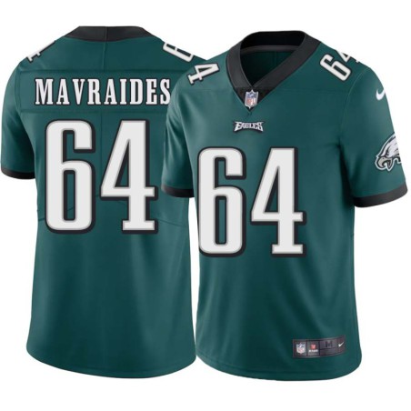 Menil Mavraides #64 Eagles Cheap Green Jersey