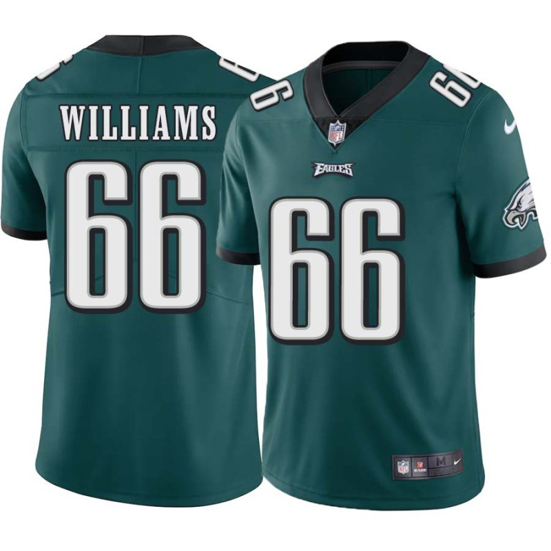 Bobbie Williams #66 Eagles Cheap Green Jersey Bobbie Williams #66 Eagles Cheap Green Jersey