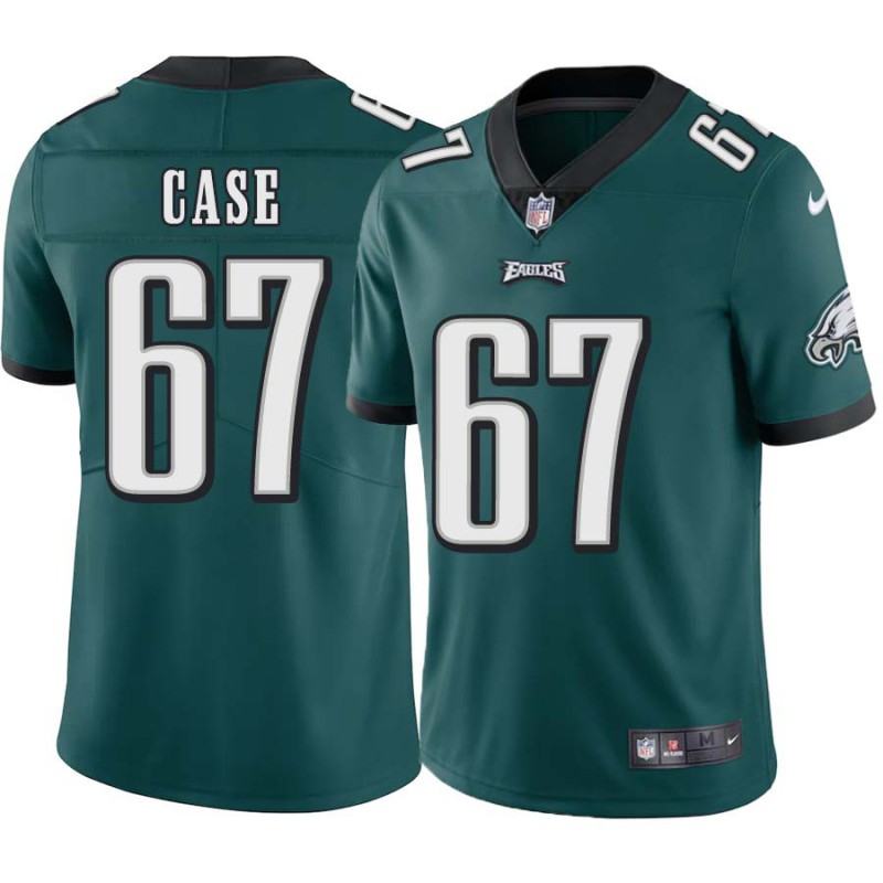 Pete Case #67 Eagles Cheap Green Jersey Pete Case #67 Eagles Cheap Green Jersey