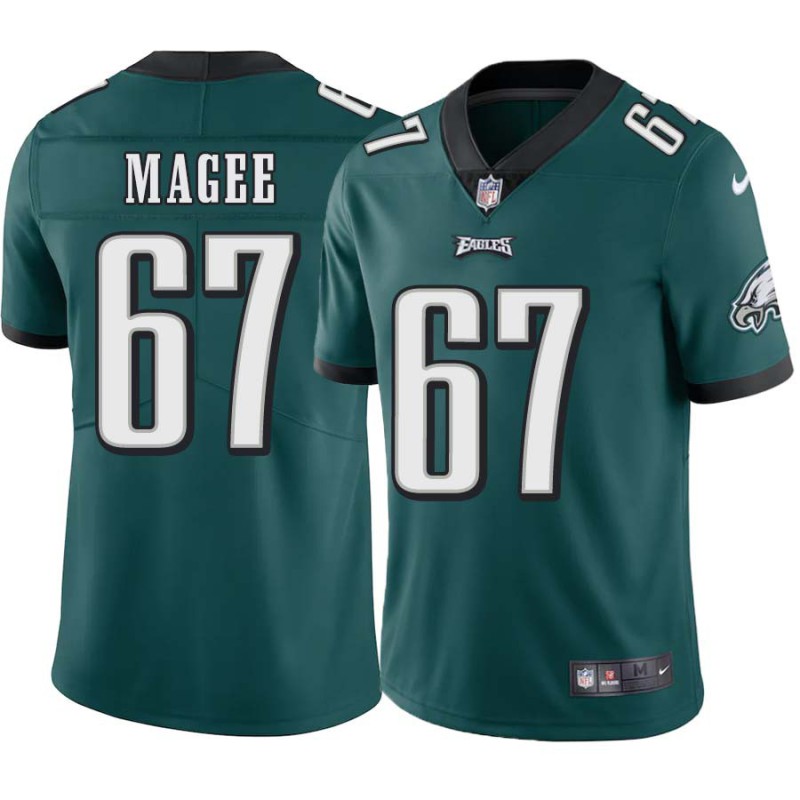John Magee #67 Eagles Cheap Green Jersey John Magee #67 Eagles Cheap Green Jersey