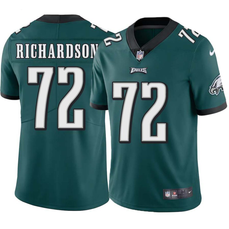 Jess Richardson #72 Eagles Cheap Green Jersey Jess Richardson #72 Eagles Cheap Green Jersey
