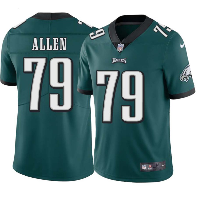 Ian Allen #79 Eagles Cheap Green Jersey Ian Allen #79 Eagles Cheap Green Jersey