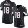 Cardinals #18 Mark Manges Stitched Black Jersey