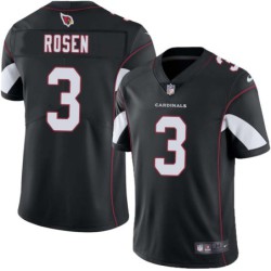 Cardinals #3 Josh Rosen Stitched Black Jersey