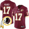 Billy Kilmer #17 Redskins Head Patch Burgundy Jersey