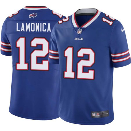 Bills #12 Daryle Lamonica Authentic Jersey -Blue