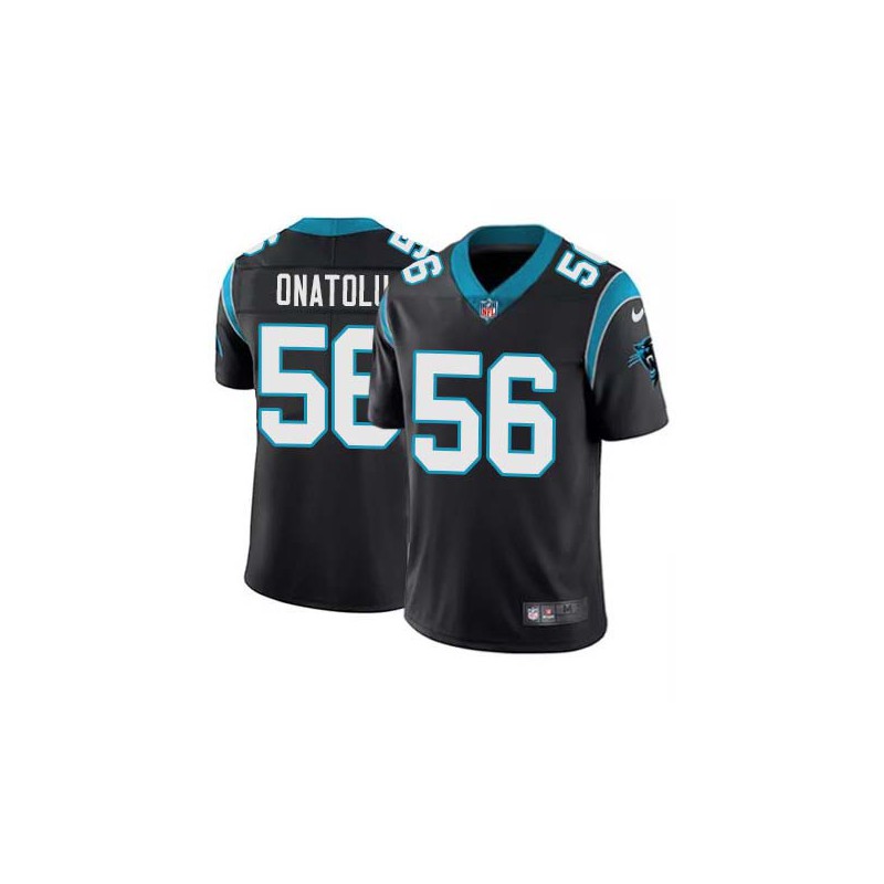 Panthers #56 Kenny Onatolu Cheap Jersey -Black