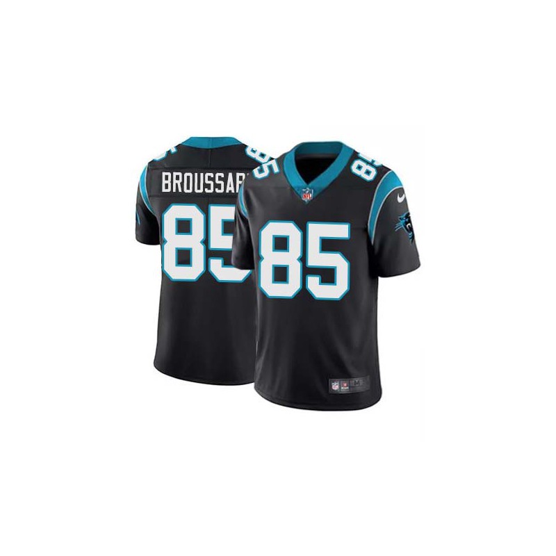 Panthers #85 Jamall Broussard Cheap Jersey -Black