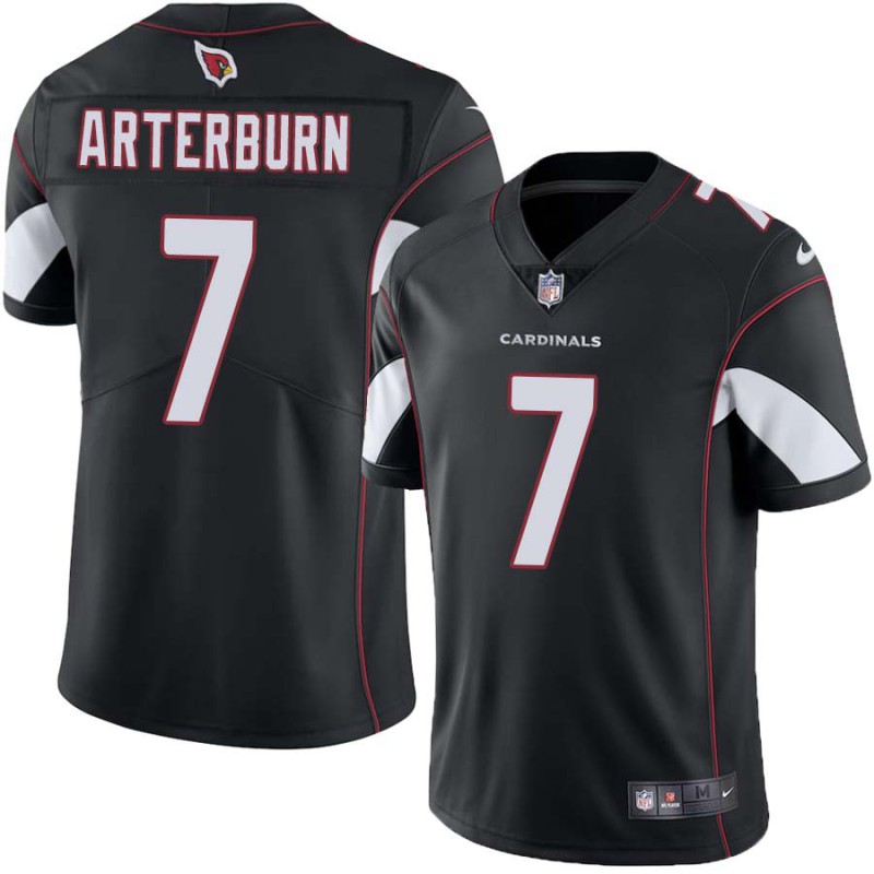 Cardinals #7 Elmer Arterburn Stitched Black Jersey